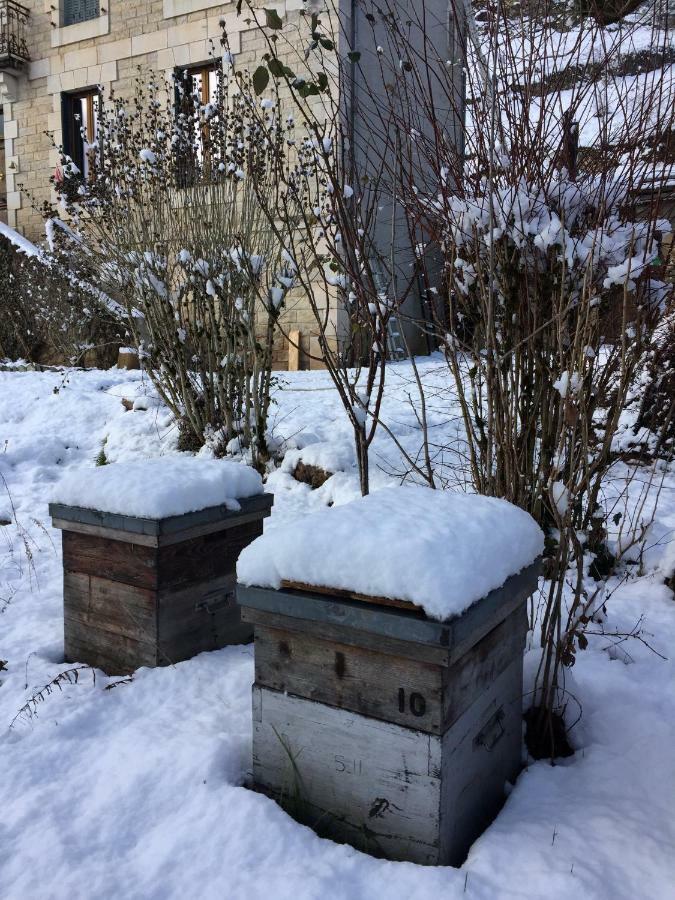 Bed and Breakfast Aux Berges Du Coubisou Exterior foto